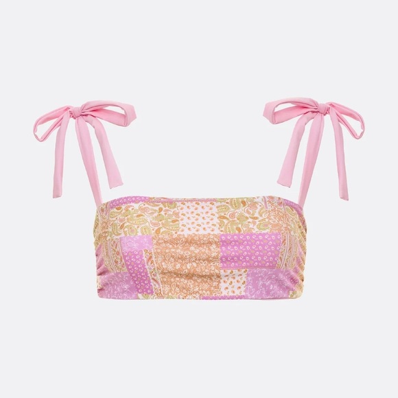 Elysiian Pink Paisley Bikini - Picture 6 of 10